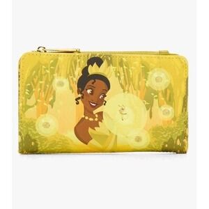 NWT Loungefly Exclusive Disney The Princess & The  Frog Tiana Wallet Cardholder